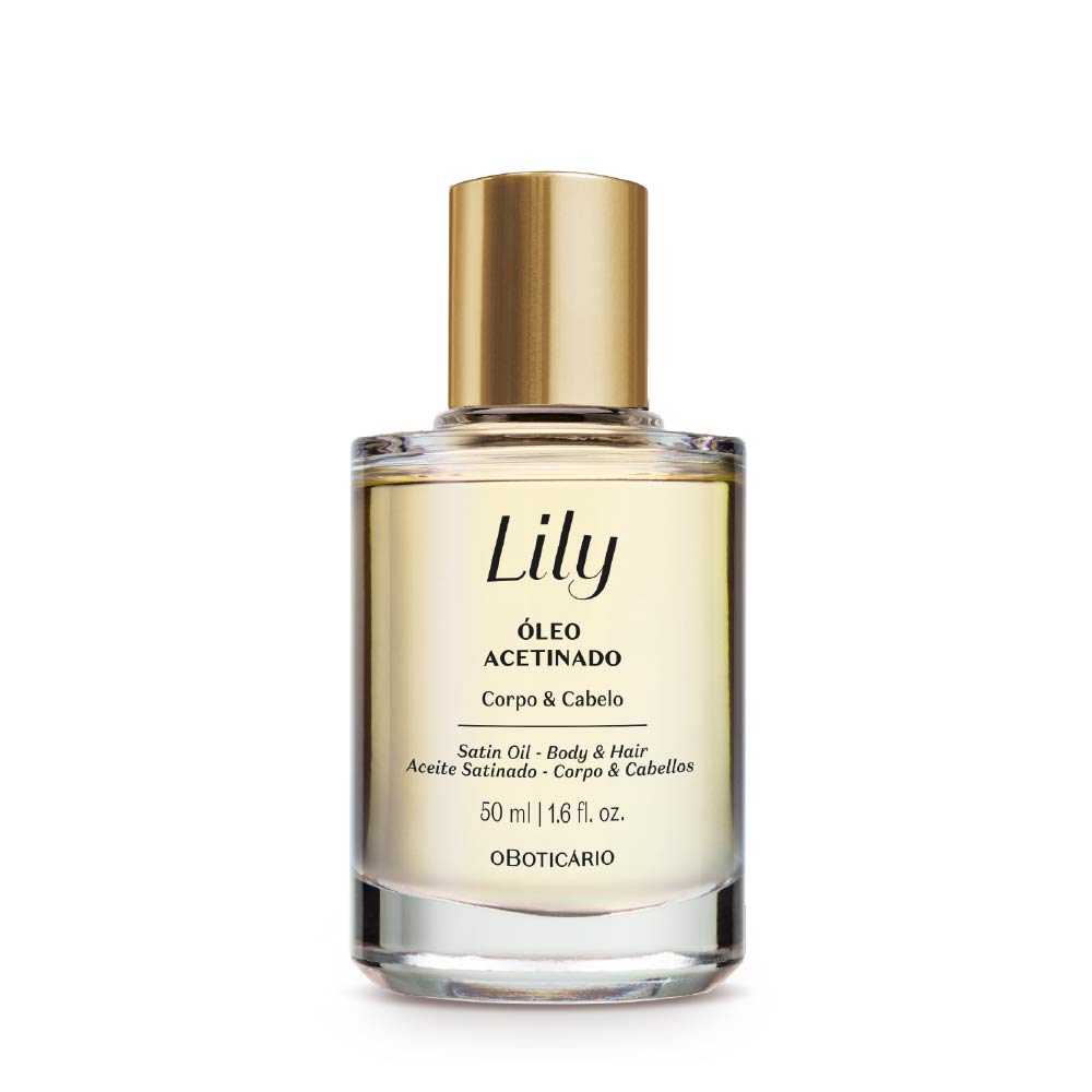 Lily Satin Multifunctional Body and Hair Oil, 50ml