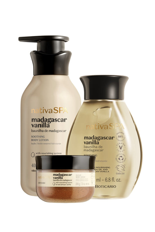 Vanilla Soothing Body Care Set