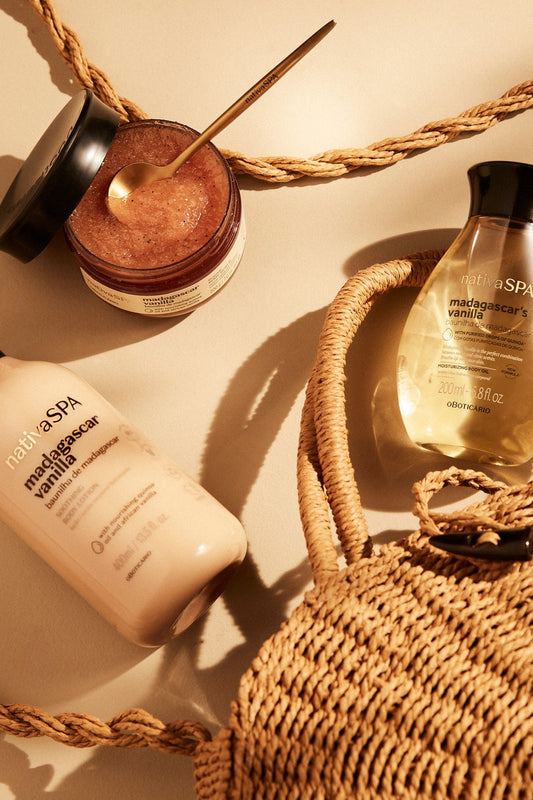 Vanilla Soothing Body Care Set