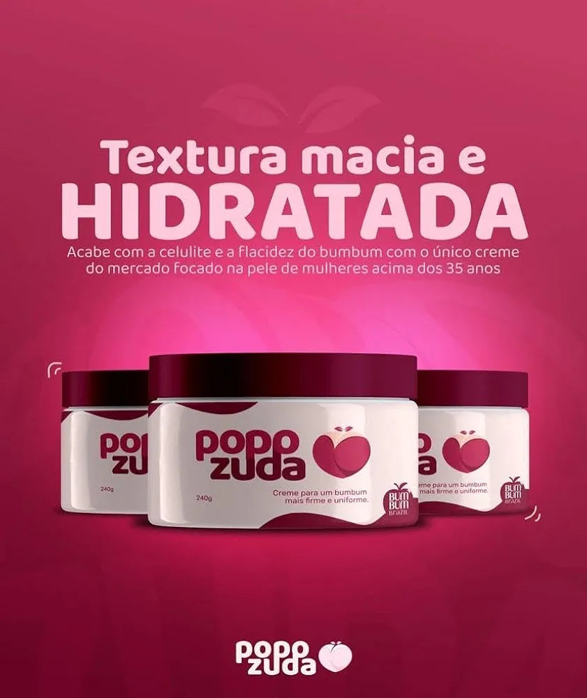Popozuda Creme Para Estrias Celulites - 200g