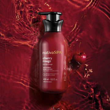 Nativa Spa Cherry Rouge Velvety Body Lotion 400ml