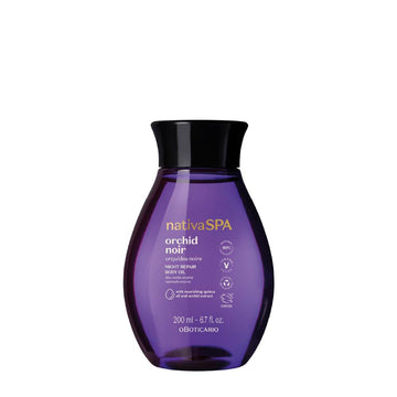 Nativa Spa Orquídea Noire Moisturizing Body Oil, 200ml