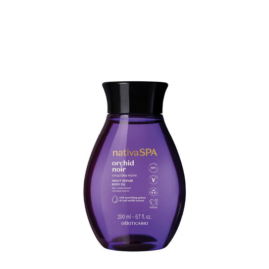 Óleo Corporal Hidratante Nativa Spa Orquídea Noire, 200ml