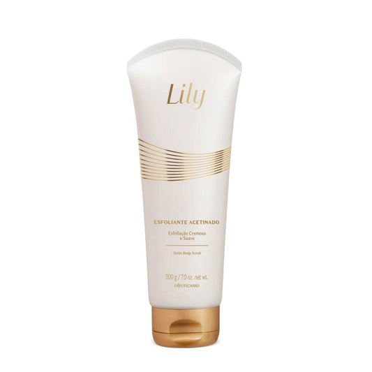Lily Satin Moisturizing Exfoliating Scrub, 200g