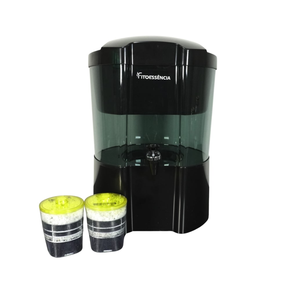 PURIFICADOR FITOESSÊNCIA 10 PRETO COM REFIL DEFENSE - BASE