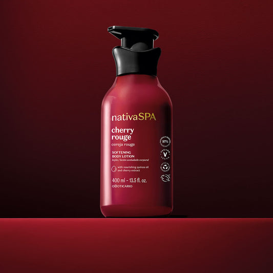 Nativa Spa Cherry Rouge Velvety Body Lotion 400ml