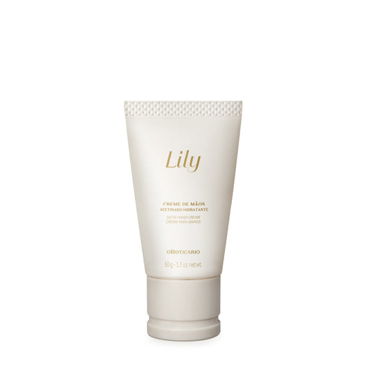 Lily Satin Moisturizing Hand Cream, 50g