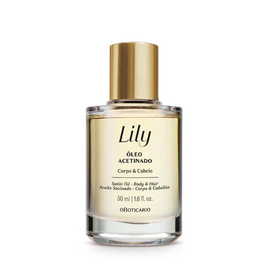 Lily Satin Multifunctional Body and Hair Oil, 50ml