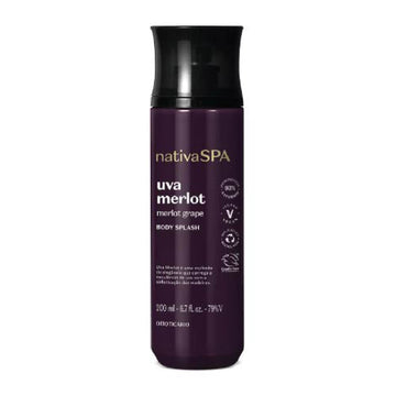 Nativa Spa Merlot Grape Body Splash, 200ml
