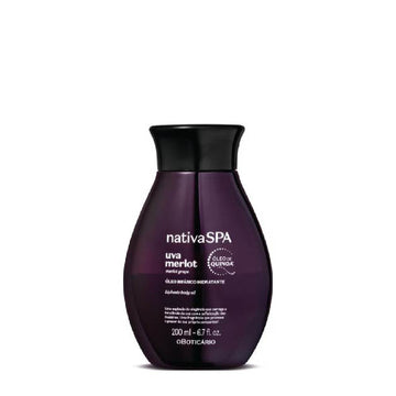 Nativa Spa Merlot Grape Biphasic Body Oil, 200ml