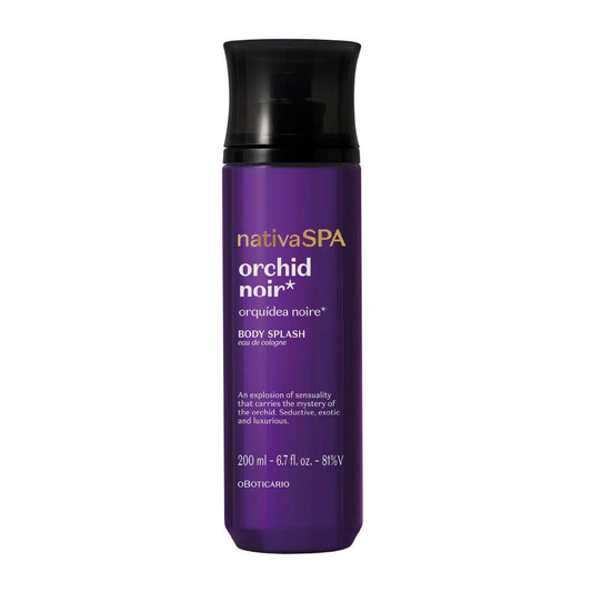 Body Splash Nativa Spa Orquídea Noire, 200ml